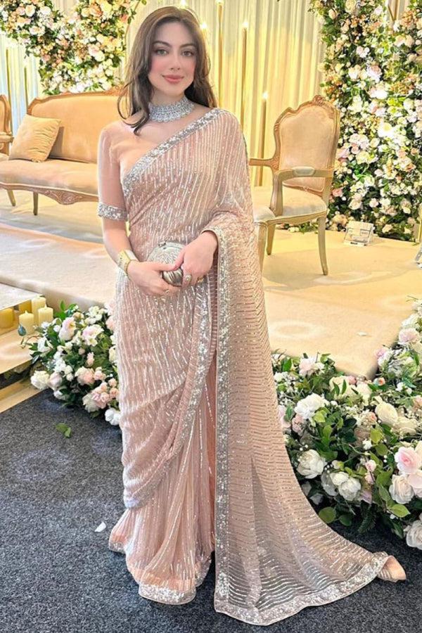 Saba Rajput Chiffon Saree