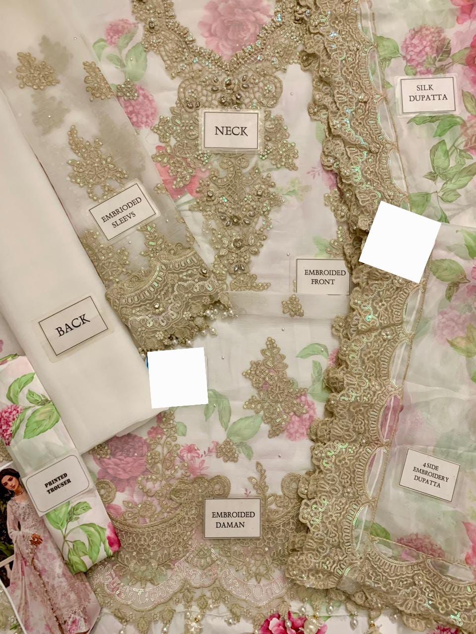 Maria B Chiffon Suit