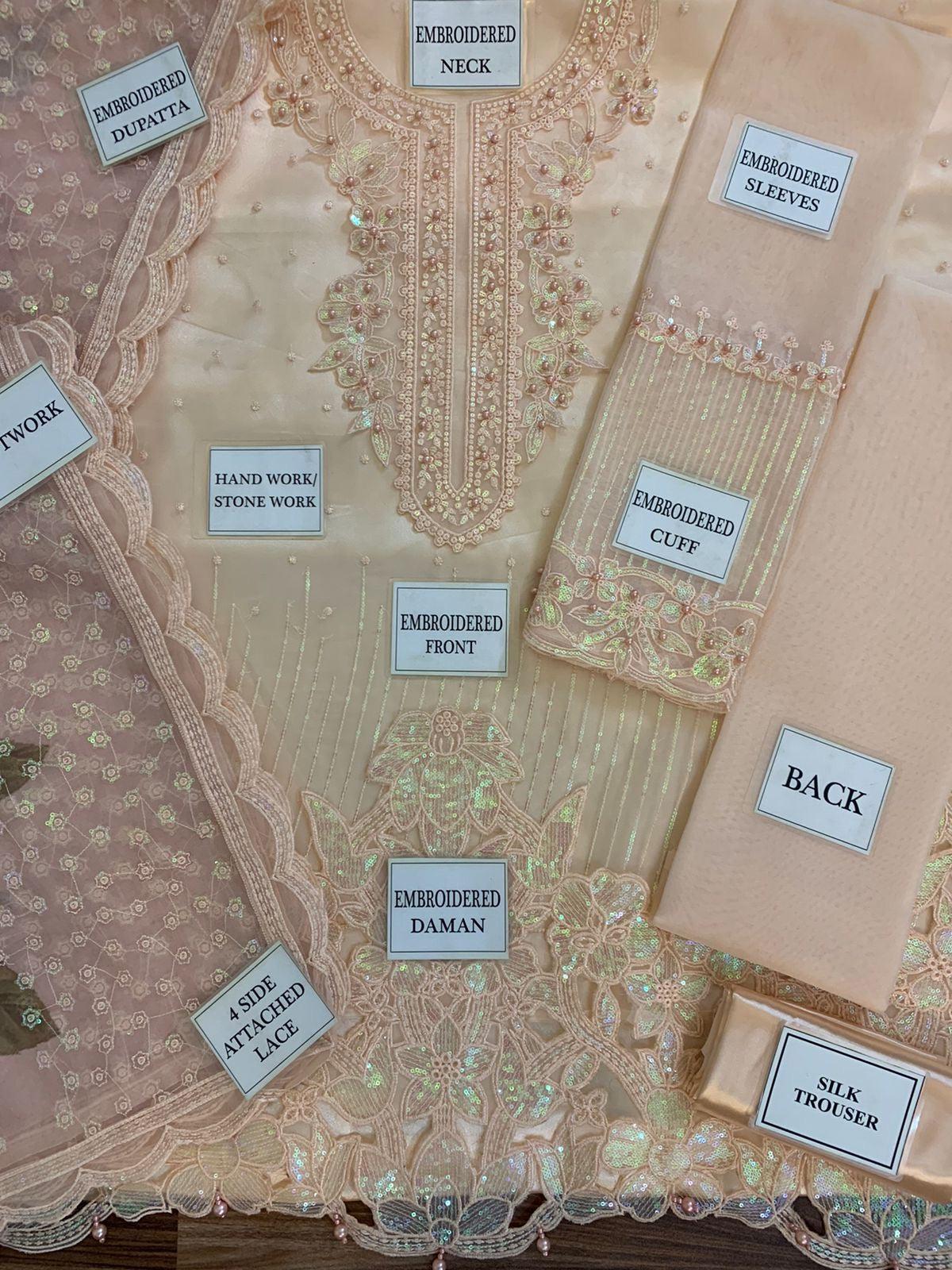 Baroque Organza Suit