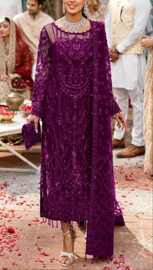 Kanwal Malik Organza Suit