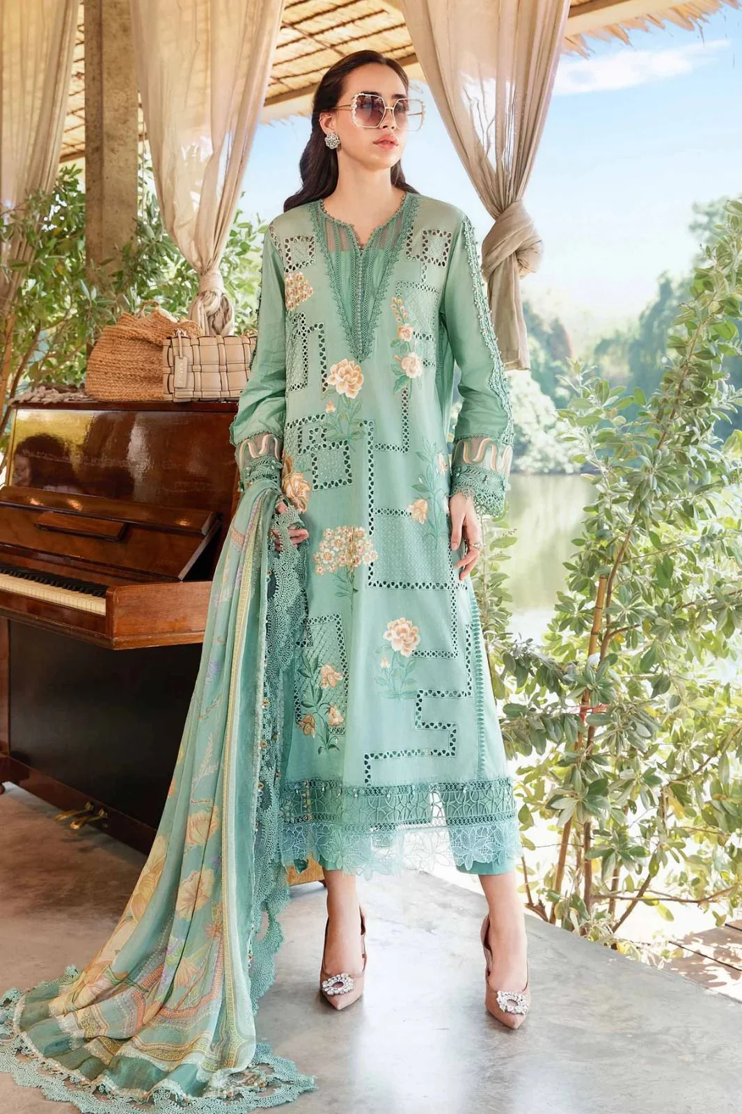 Maria B Lawn Suit