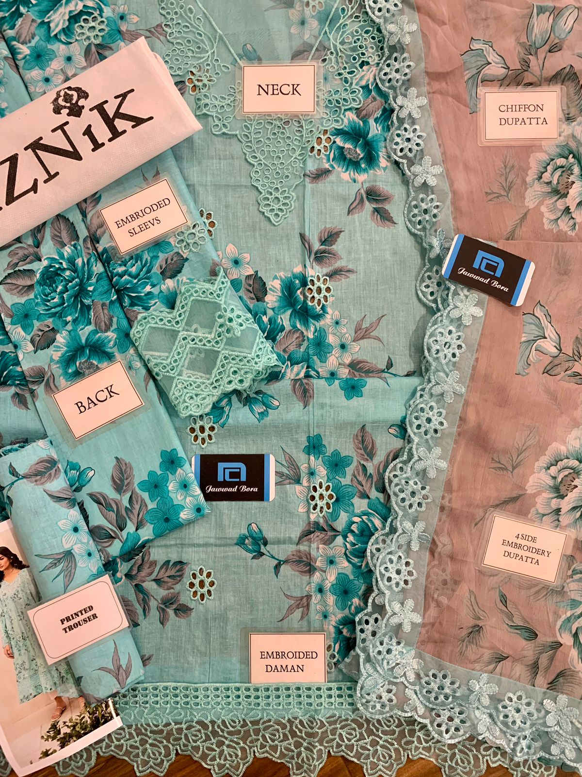 Iznik Lawn Suit