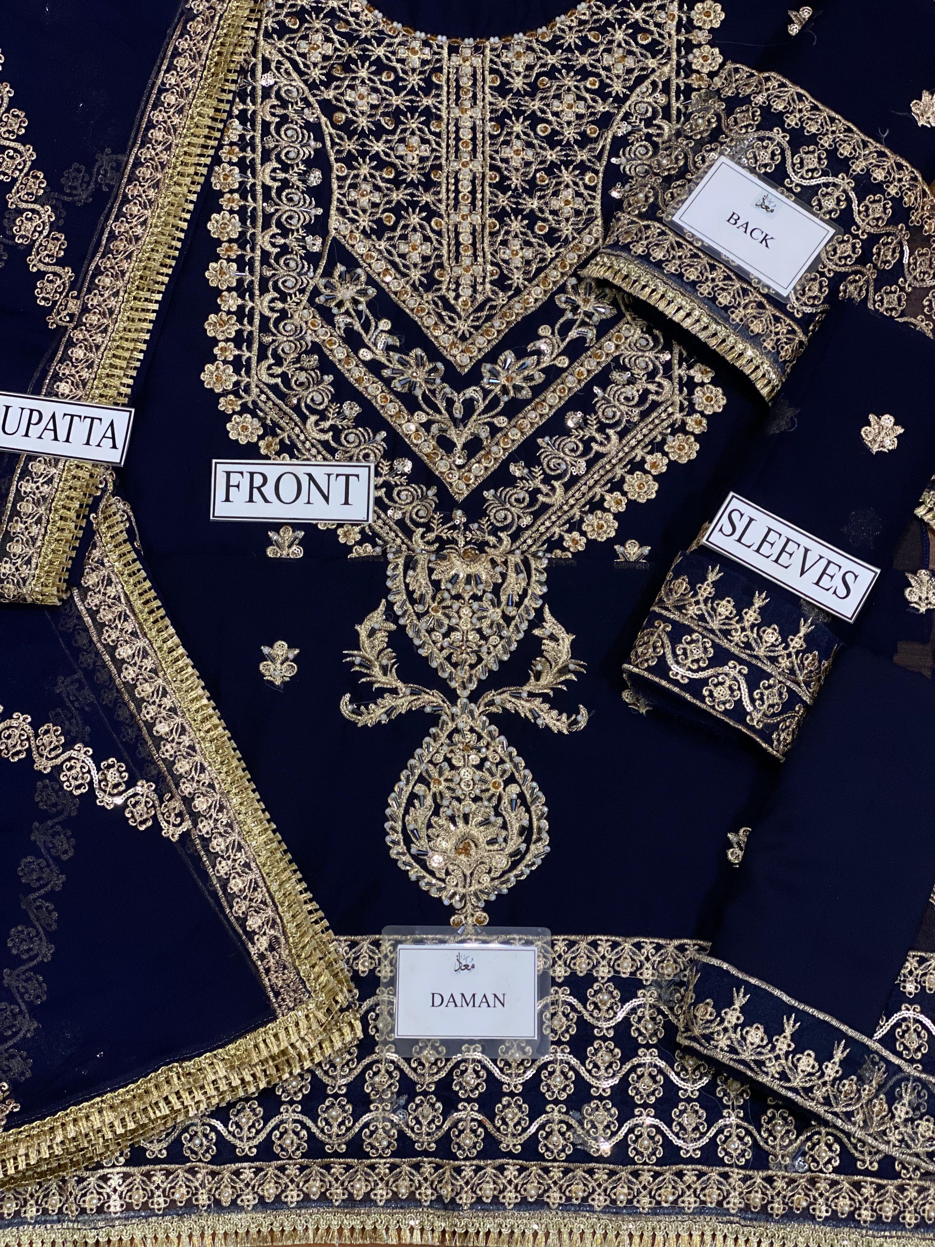 Asim Jofa Chiffon Suit