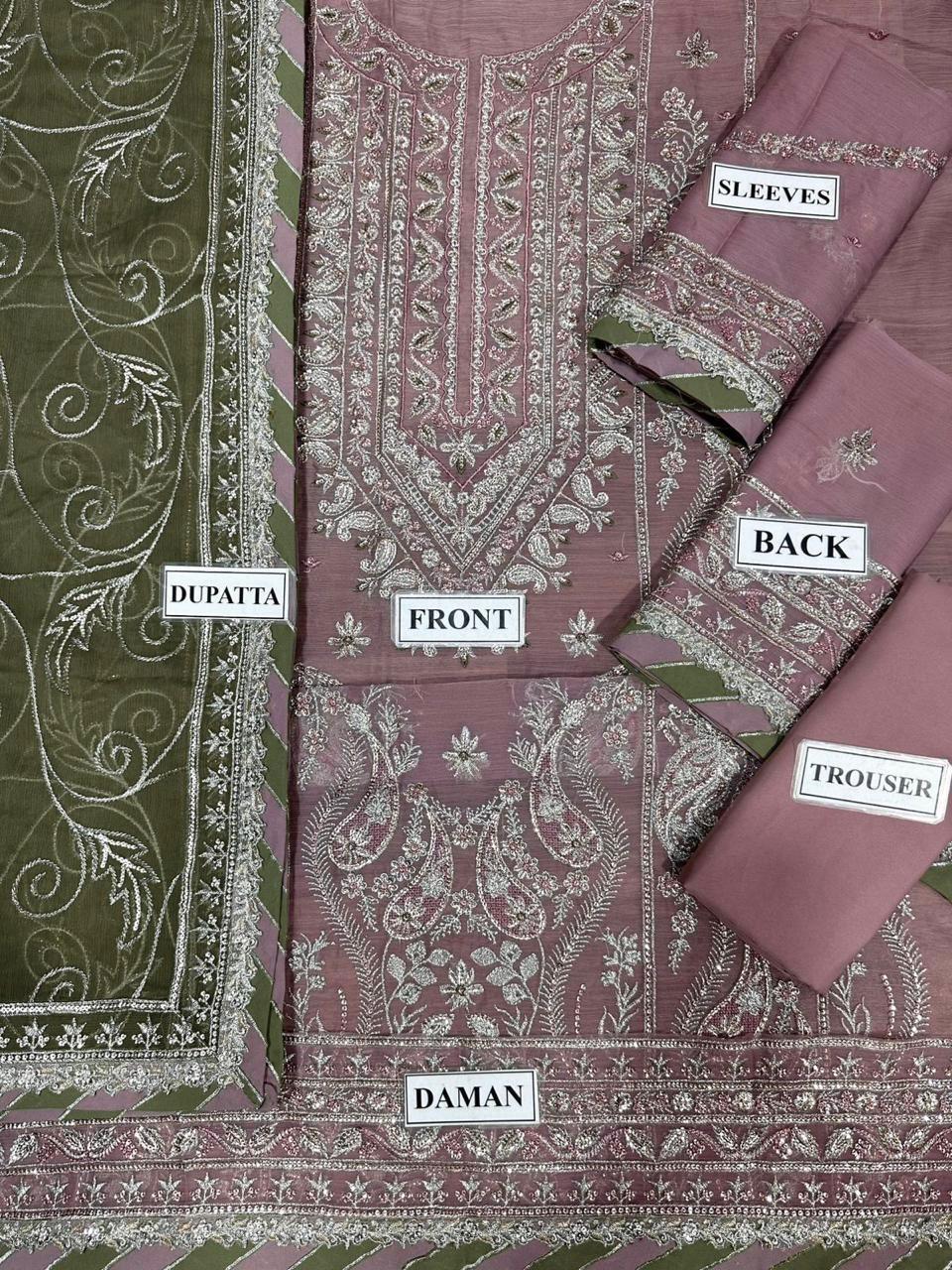 Asim Jofa Chiffon Suit