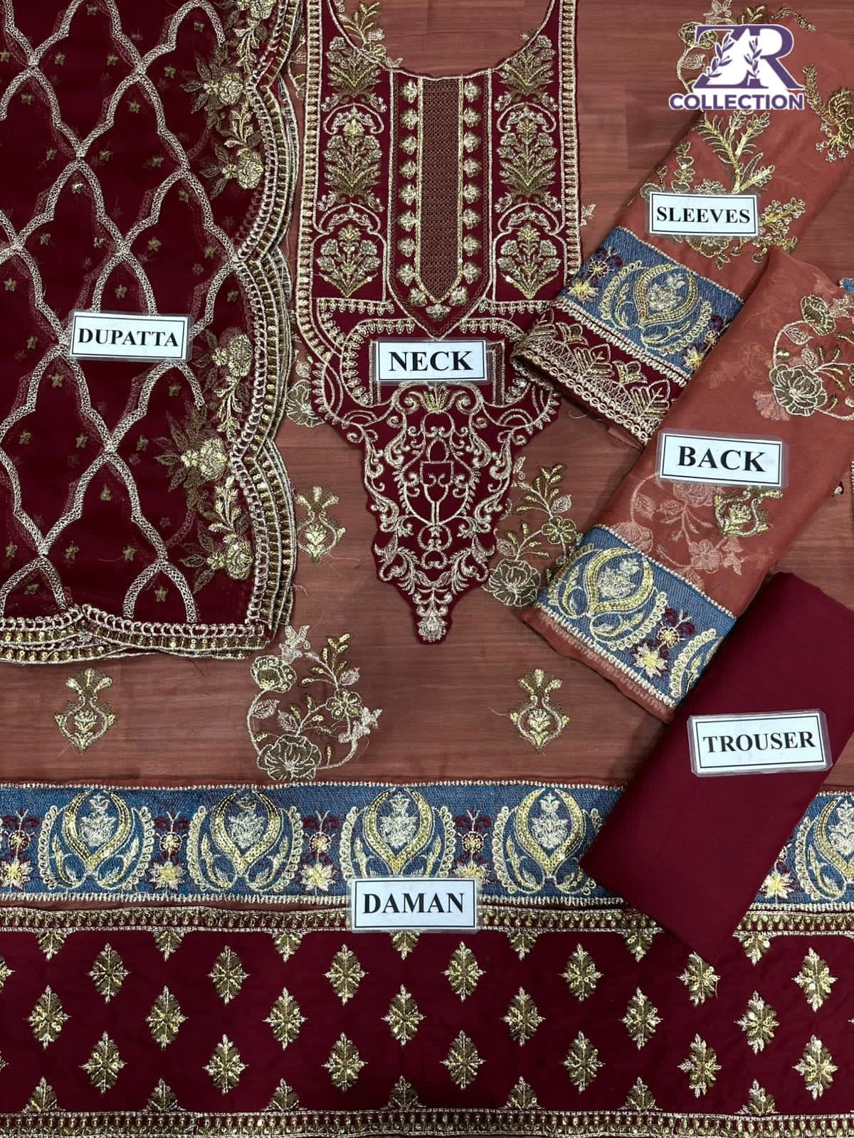 Asim Jofa Chiffon Suit