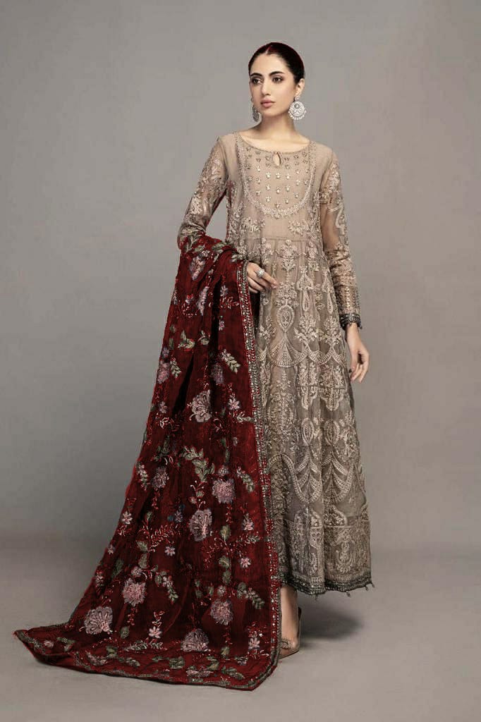 Maria B Organza Maxi