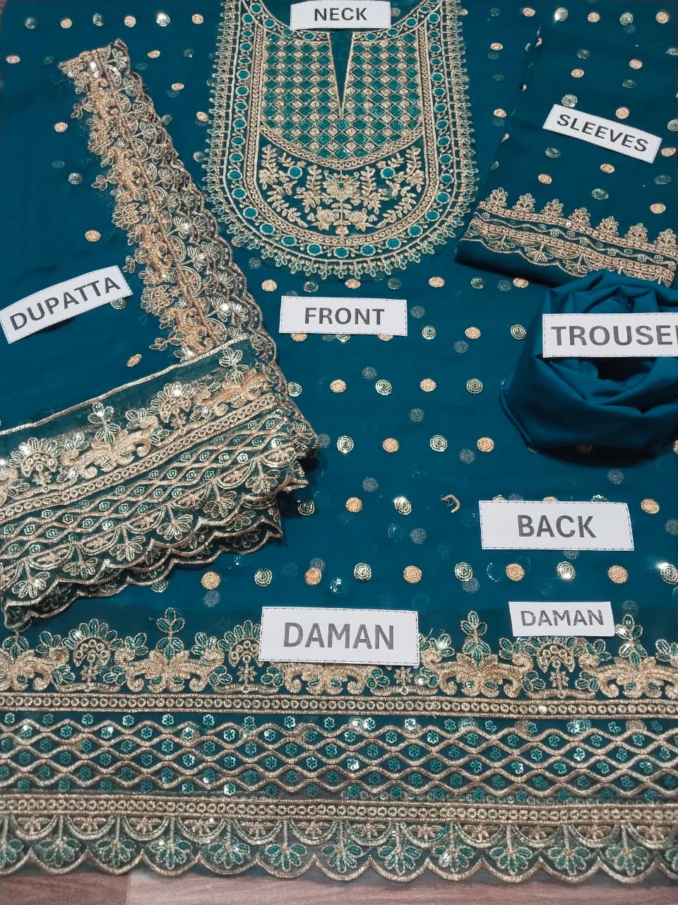 Asim Jofa Chiffon Suit