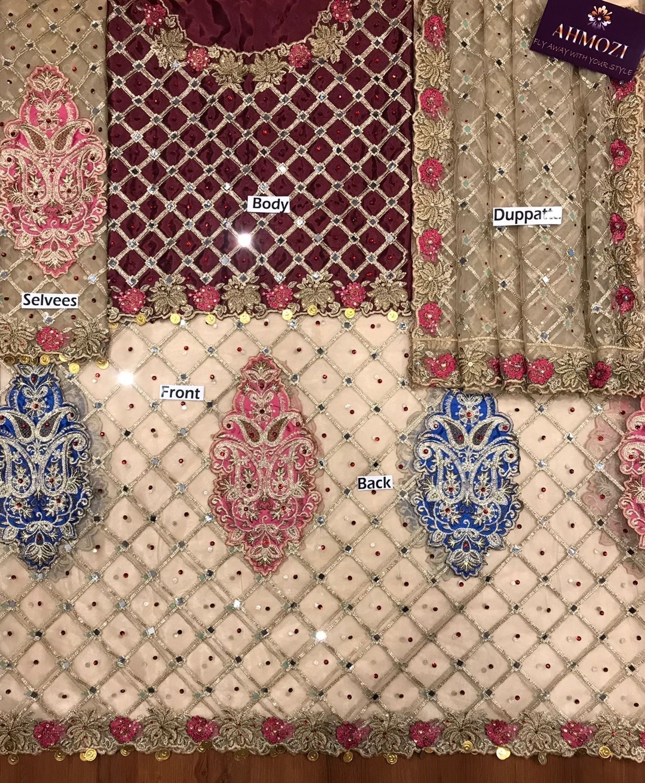 Kashees Net Bridal Suit