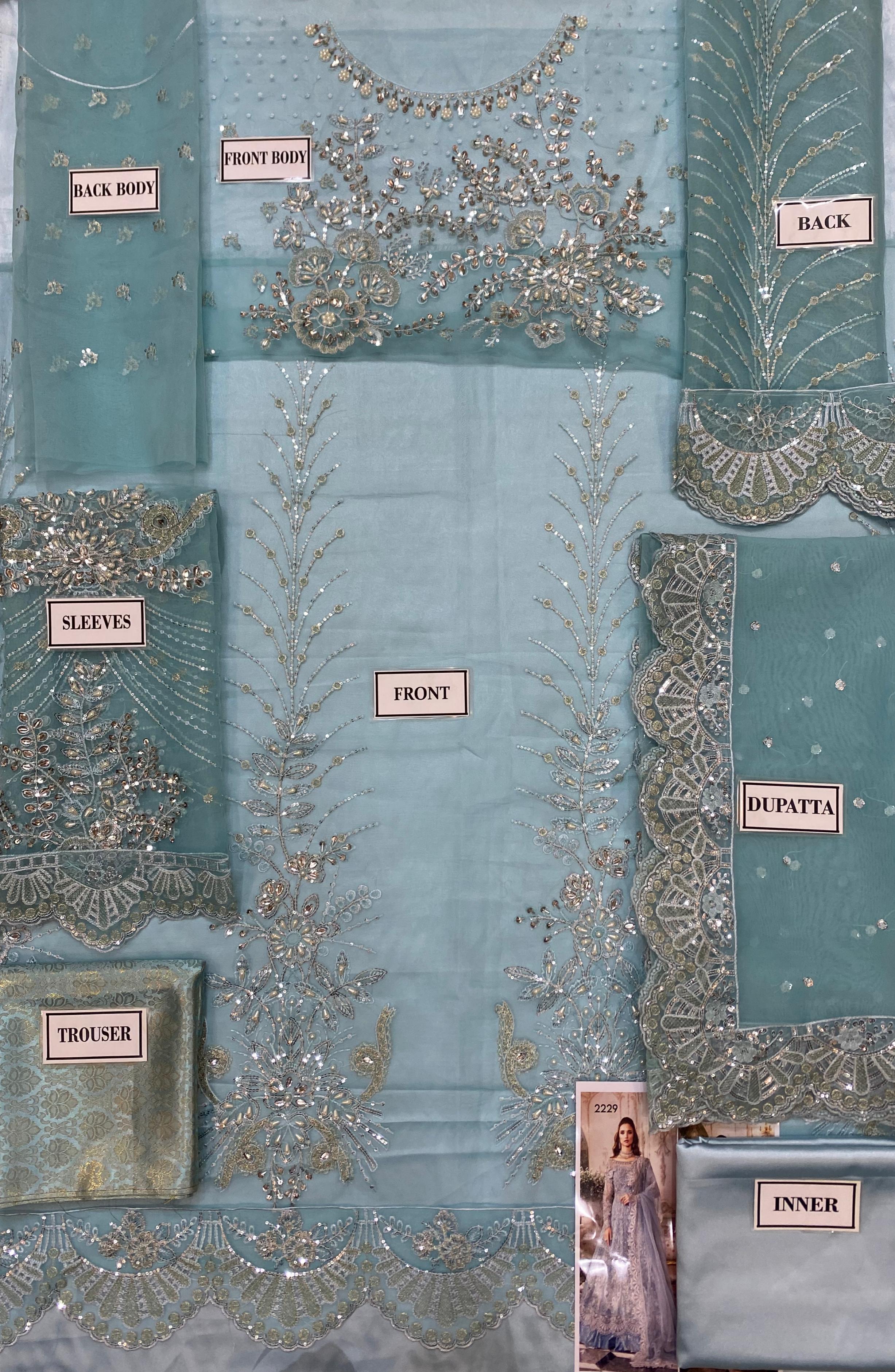 Maria B Organza Frock