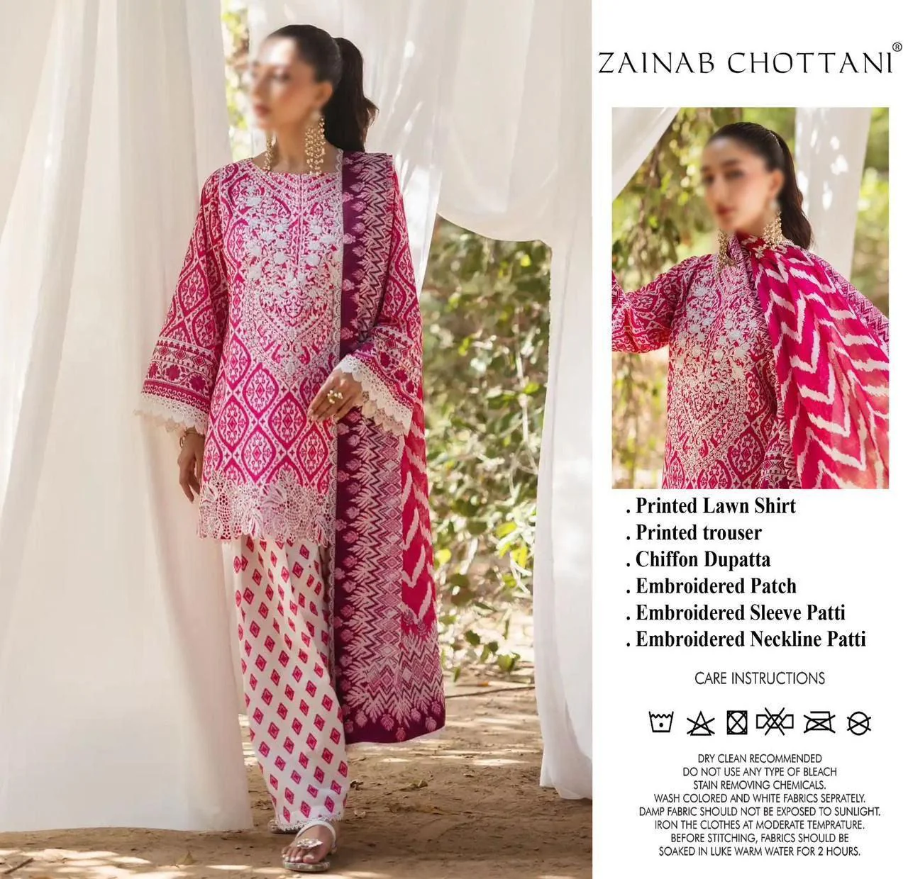 Zainab Chottani Lawn Suit