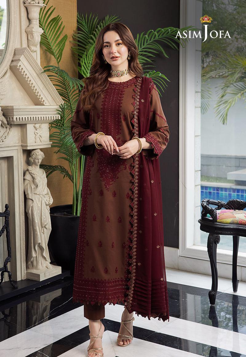 Asim Jofa Chiffon Suit