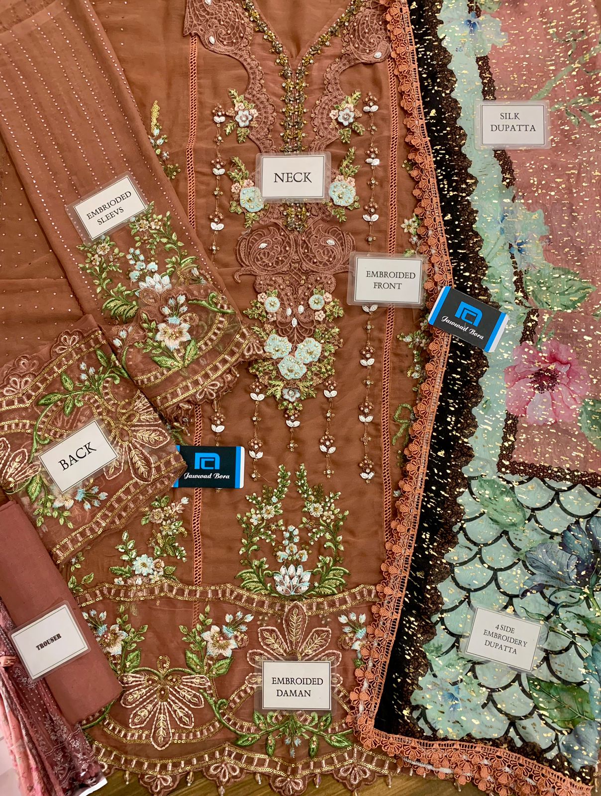 Maria B Chiffon Suit