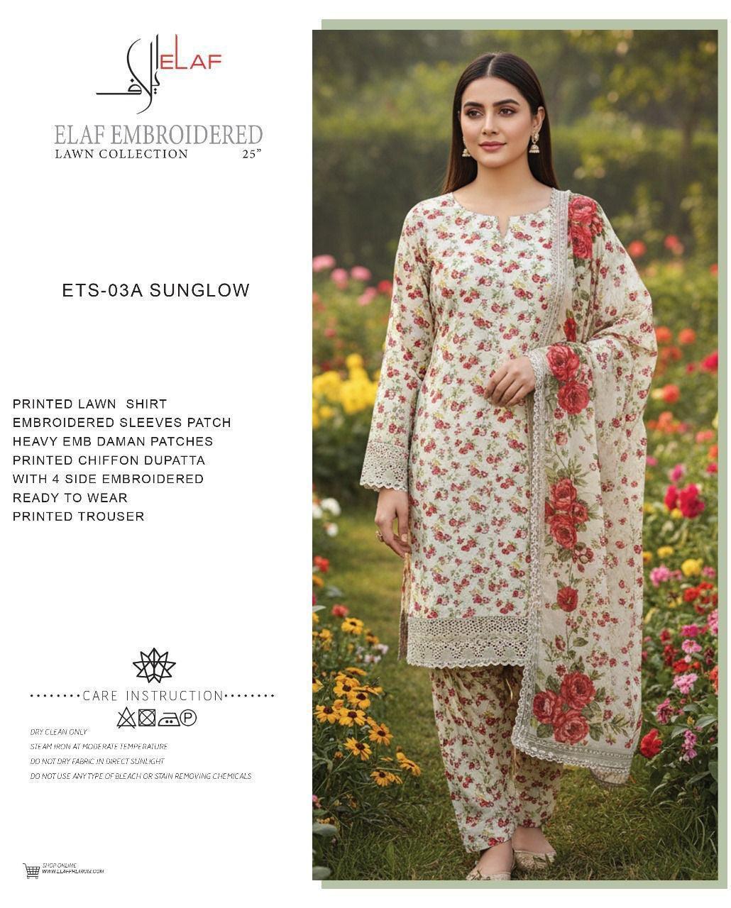 Elaf Lawn Suit