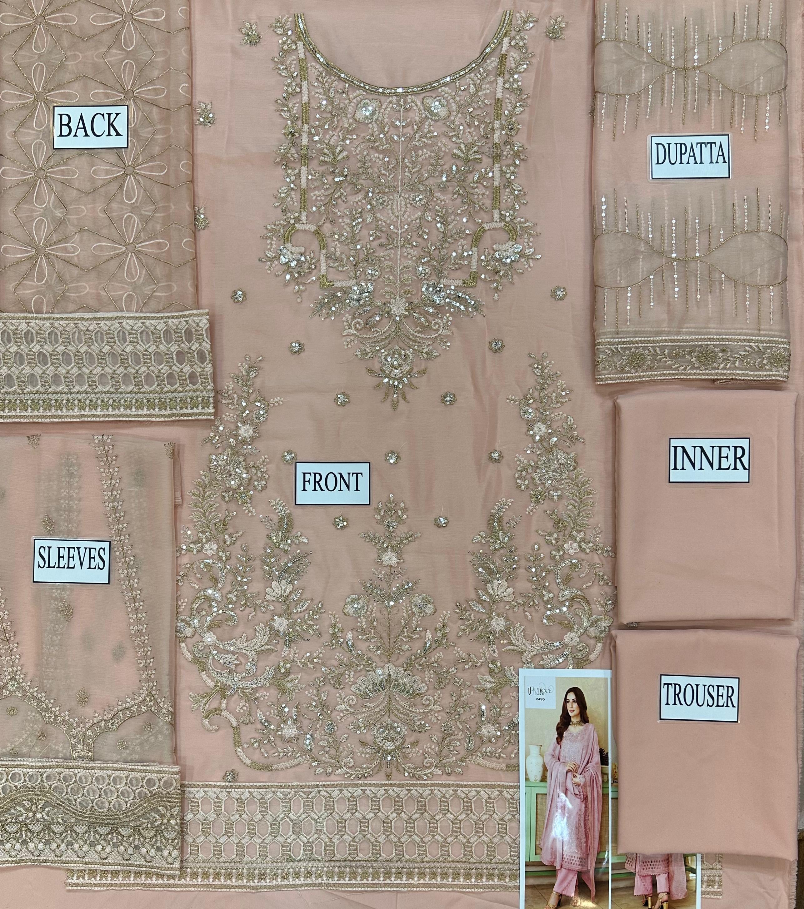 Ramsha Chiffon Suit