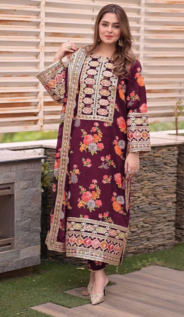 Aneelas Lawn Suit