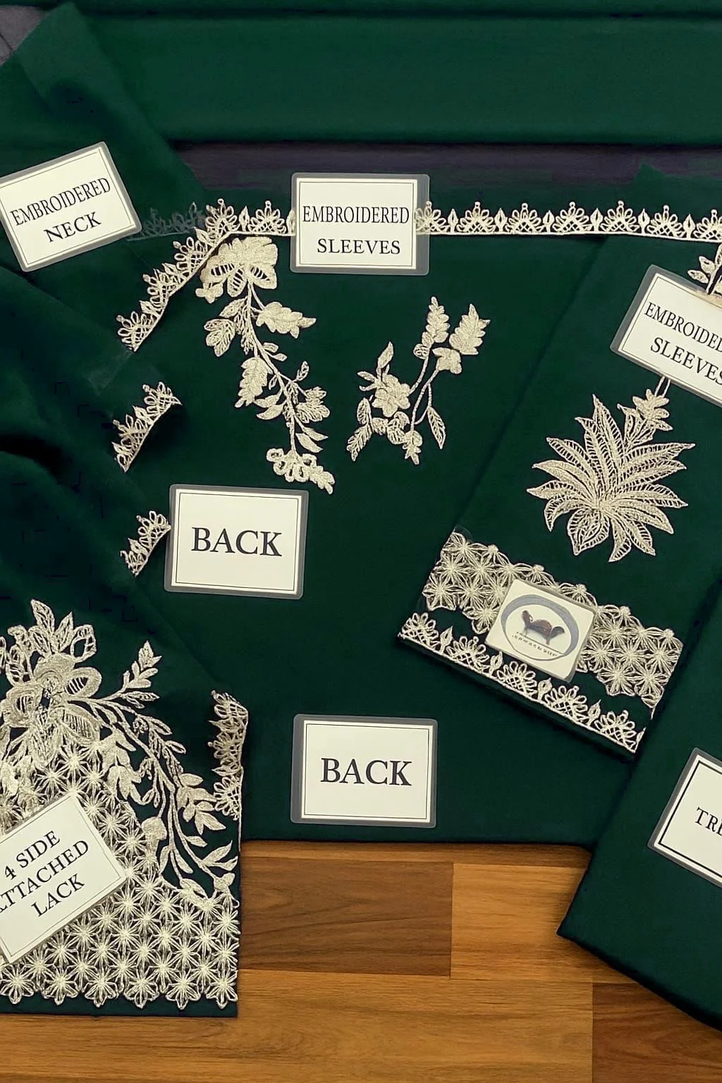 Baroque Chiffon Suit