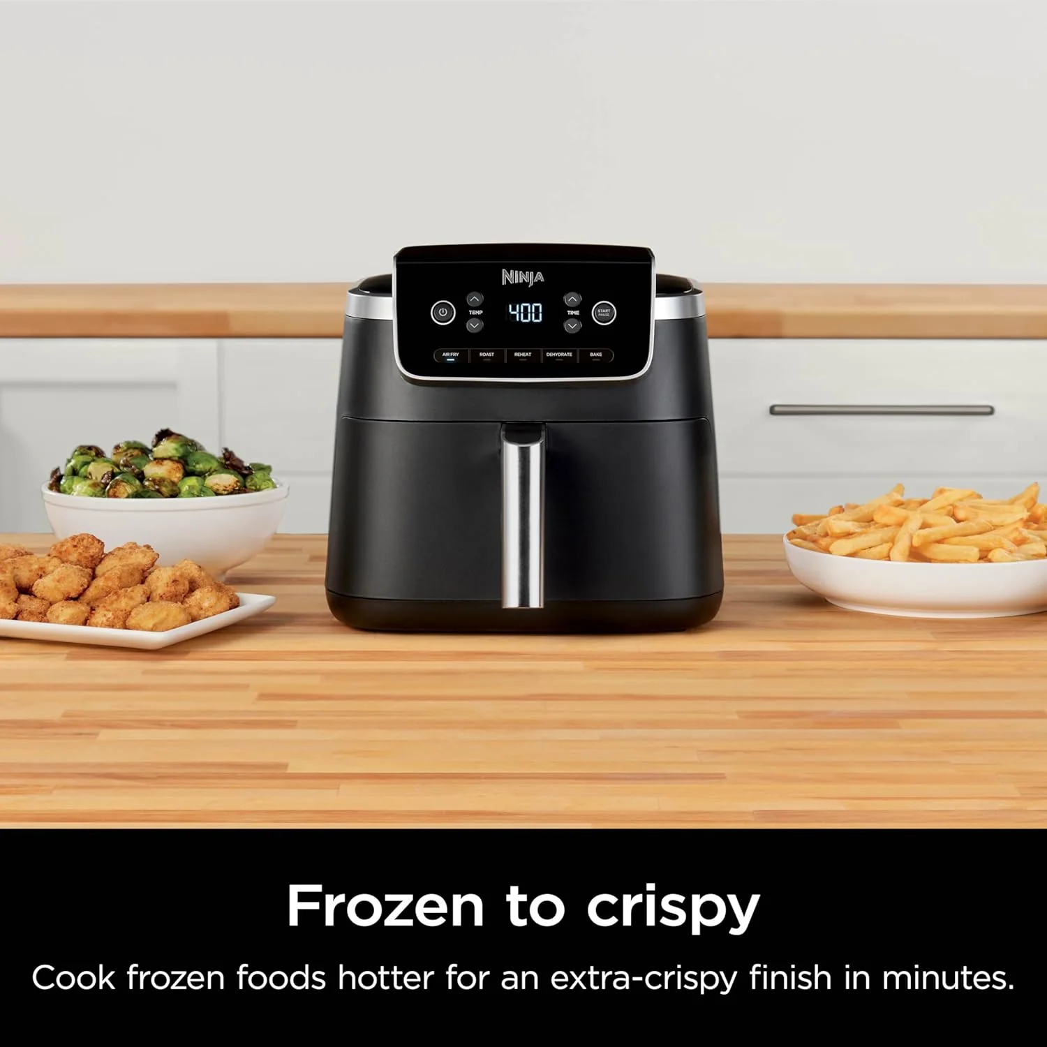 Ninja Air Fryer Pro 5-quart 4-in-1 air fryer that air fries, bakes, reheats, and dehydrates