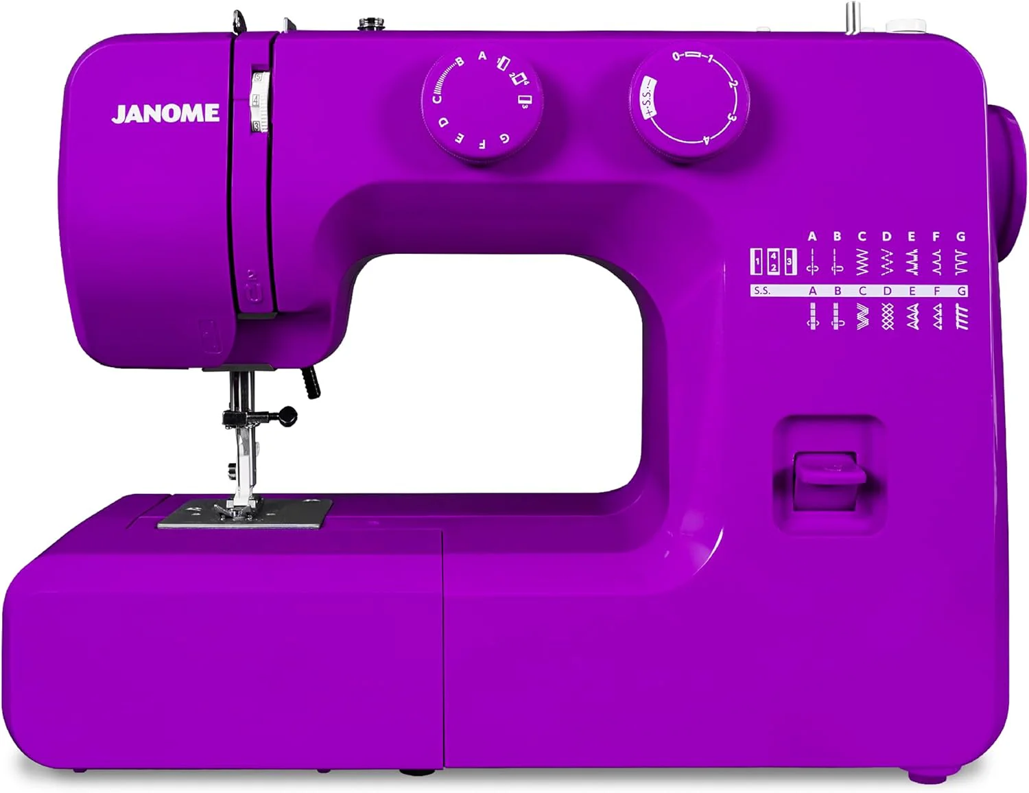 Janome Cat Beautiful easy-to-use sewing machine with internal metal frame