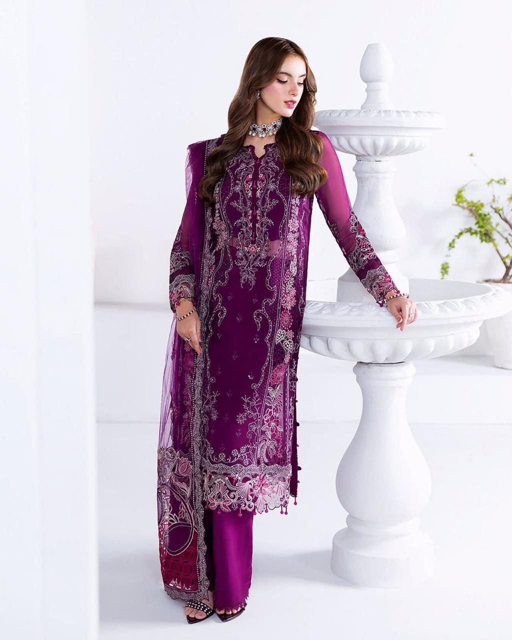 Ramsha Chiffon Suit