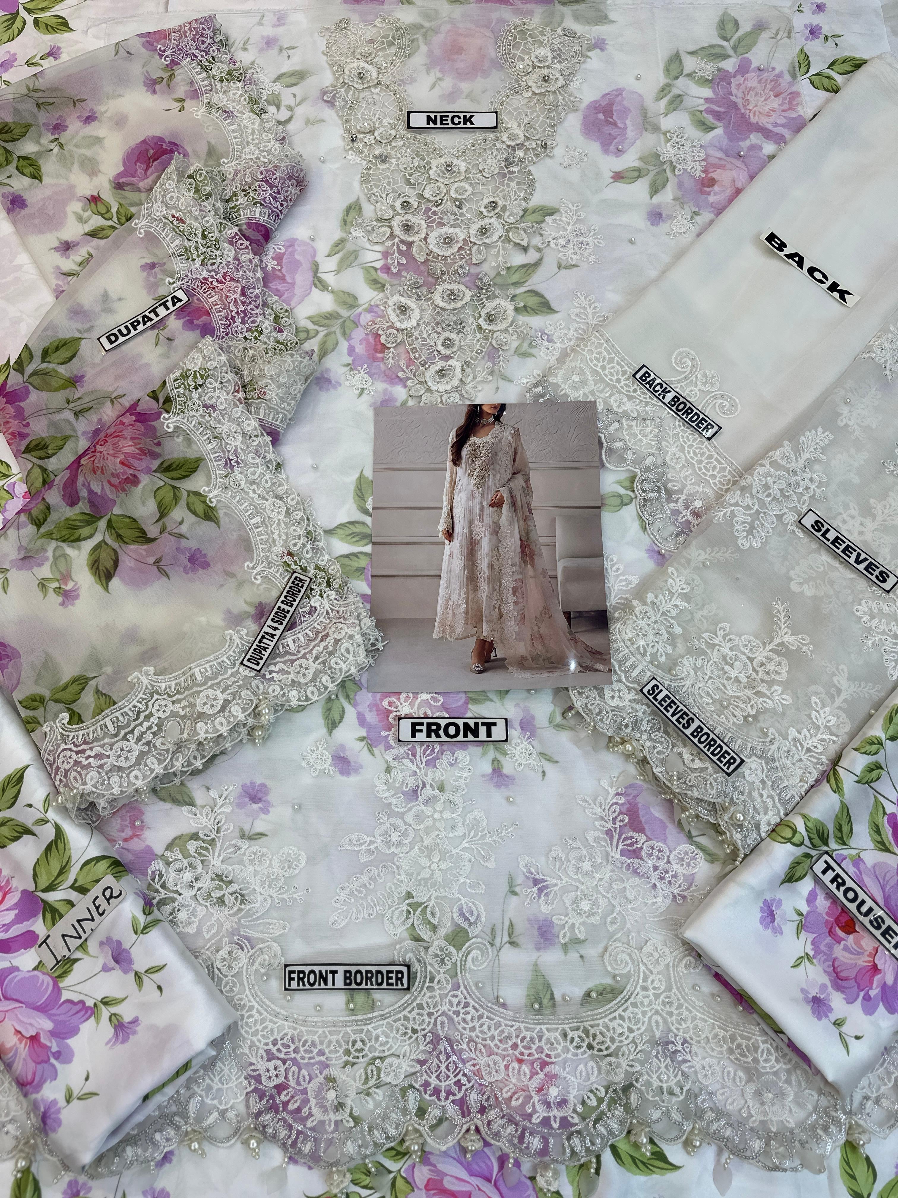 Maria B Chiffon Suit