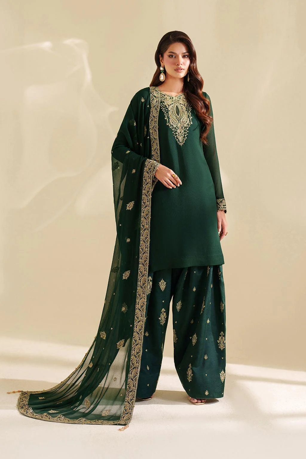 Iznik Chiffon Suit