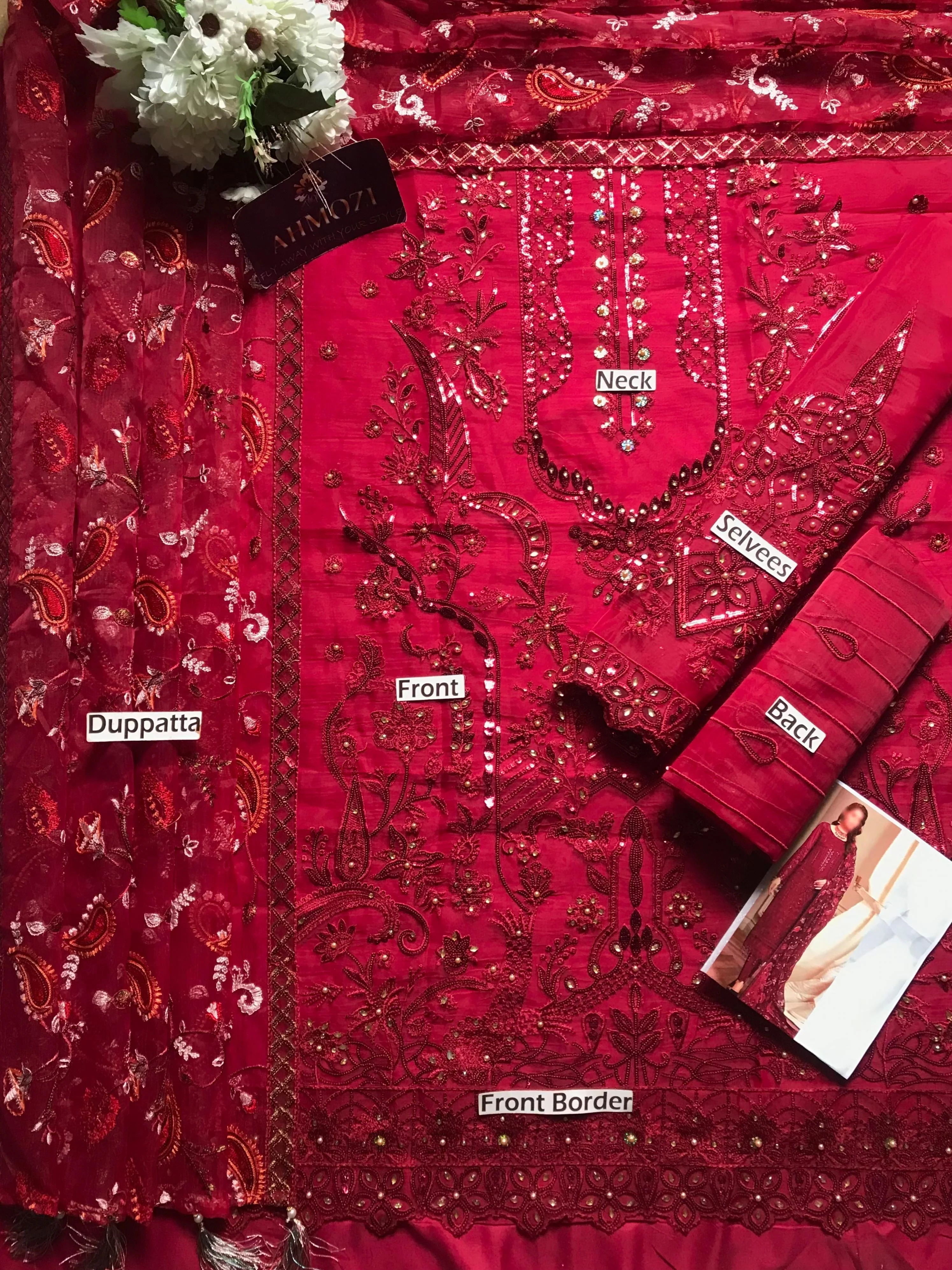 Baroque Organza Suit