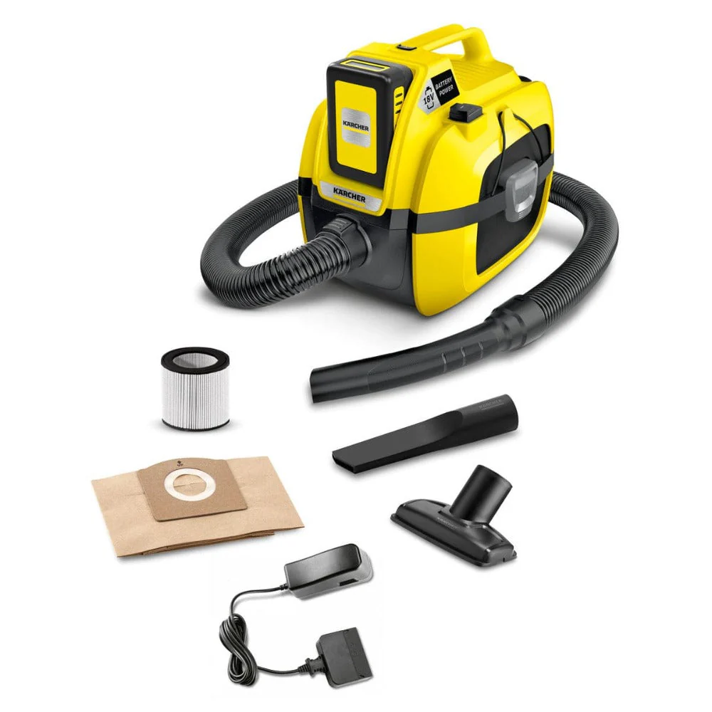 Karcher Battery Wet And Dry Vacuum Cleaner WD 1 Compact Battery Set 1.198-301.0