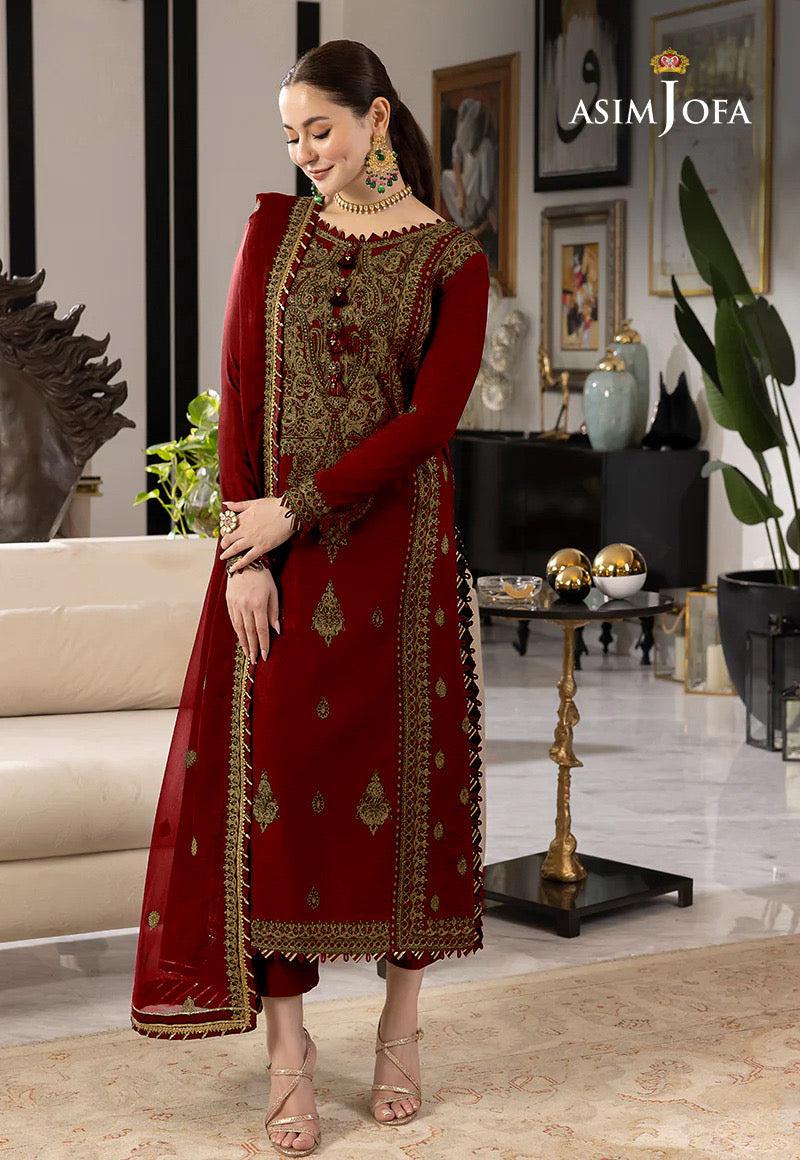 Asim Jofa Chiffon Suit