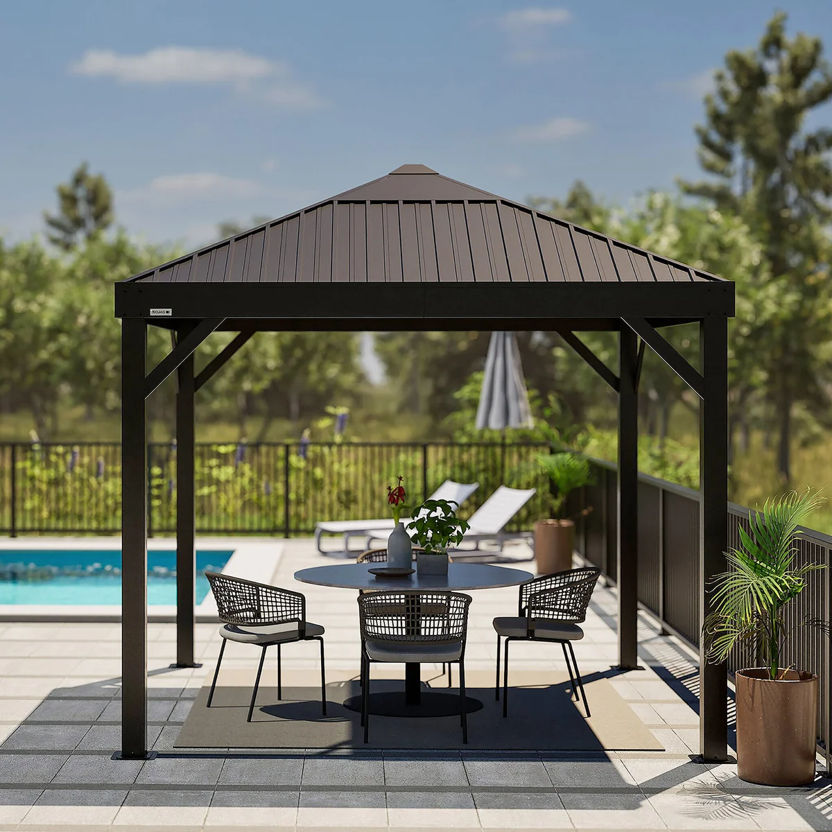 Sojag Kiruna Gazebo 10 ft. x 12 ft.