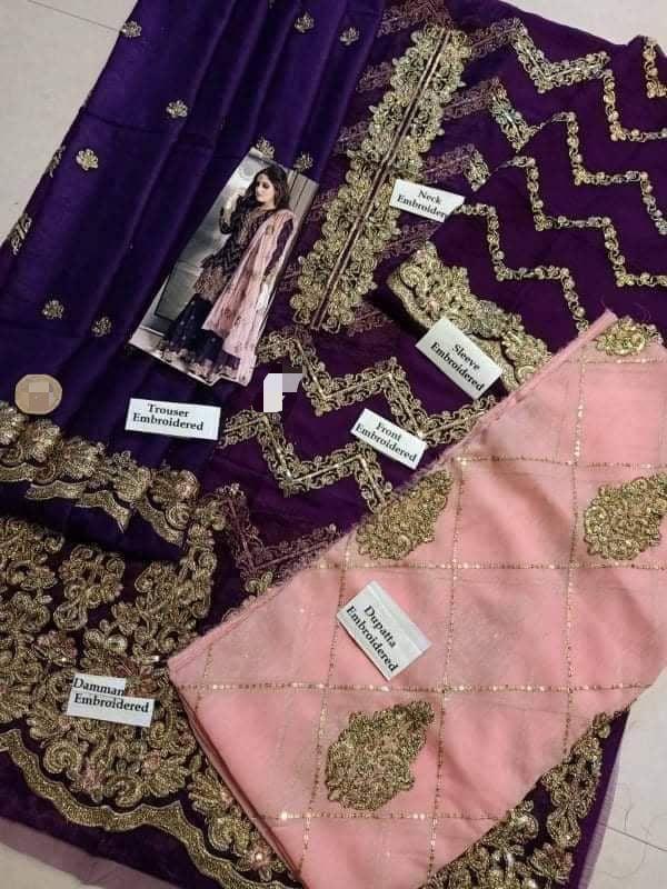 Kashees Chiffon Suit