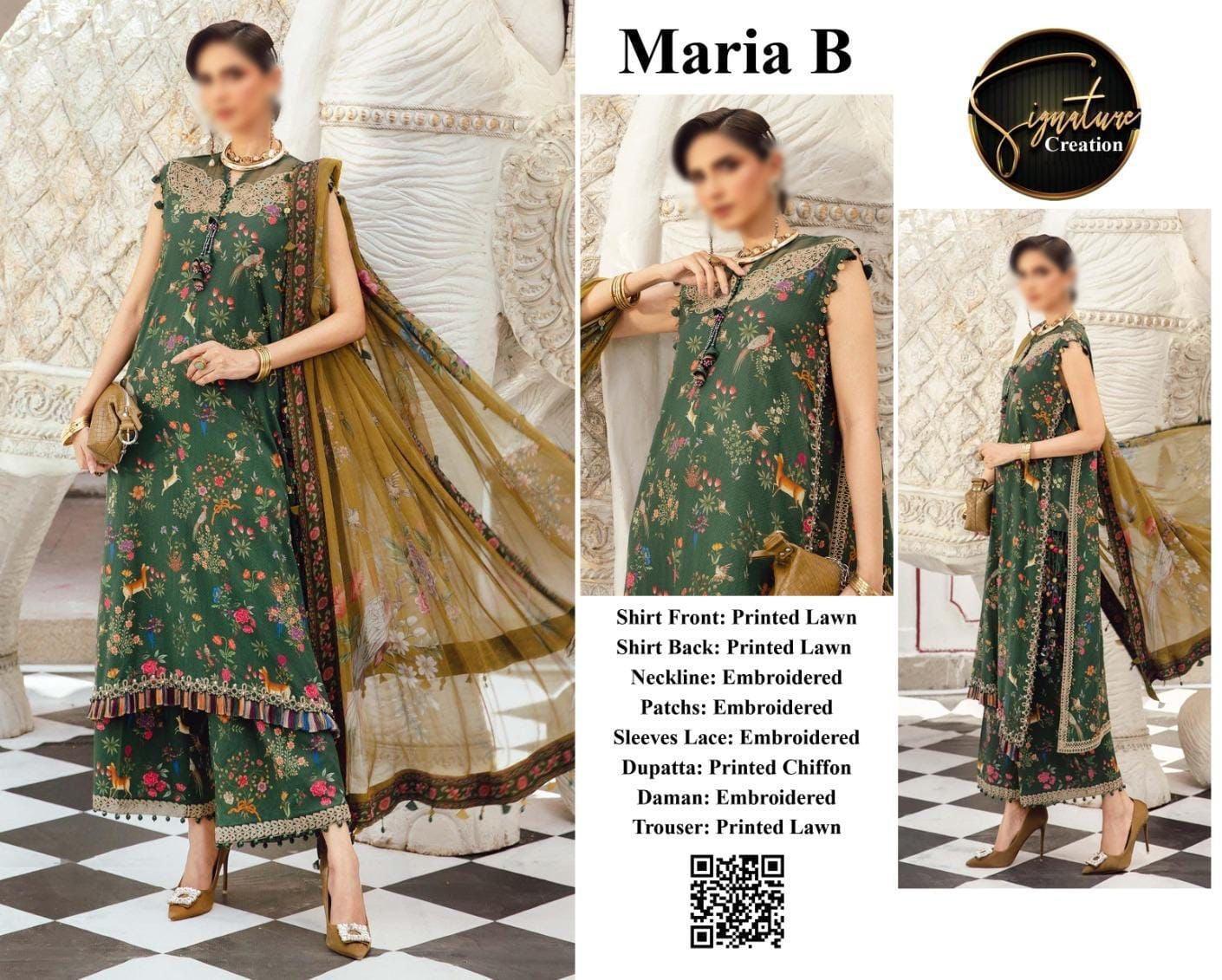 Maria B Lawn Suit