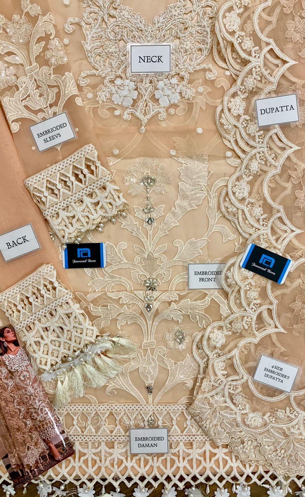 Maria B Organza Suit