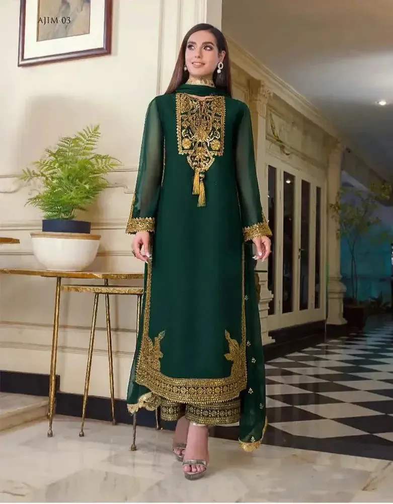 Asim Jofa Chiffon Suit