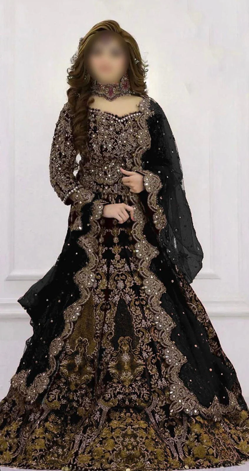 Kashees Net Bridal Suit