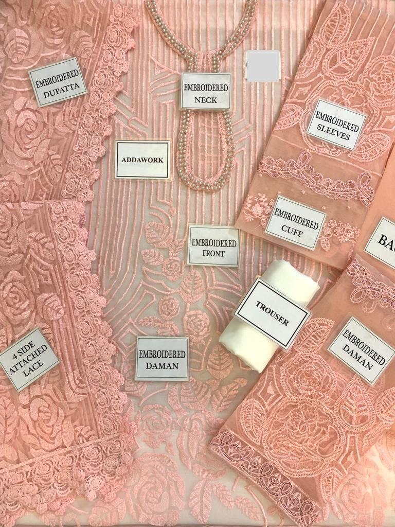 Maria B Organza Suit