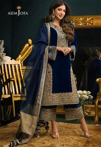 Asim Jofa Chiffon Suit