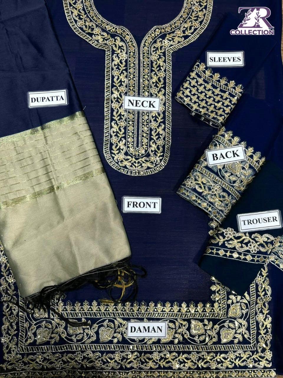 Asim Jofa Chiffon Suit