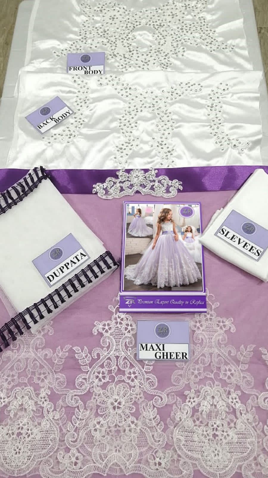 Embroidered Silk Maxi