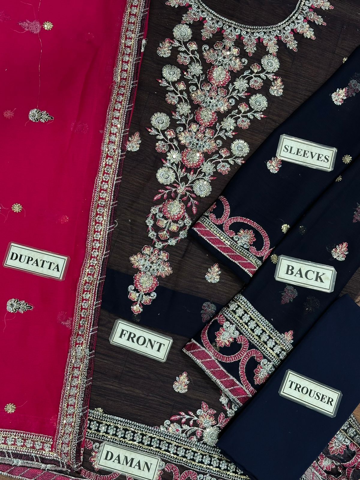 Asim Jofa Chiffon Suit