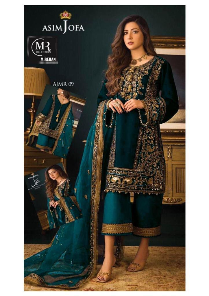 Asim Jofa Velvet Suit