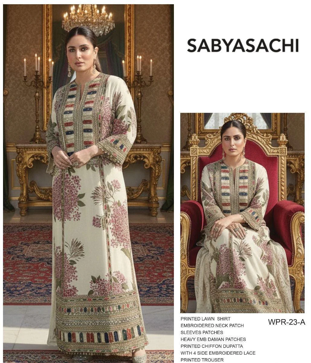 Sabyasachi Lawn Suit
