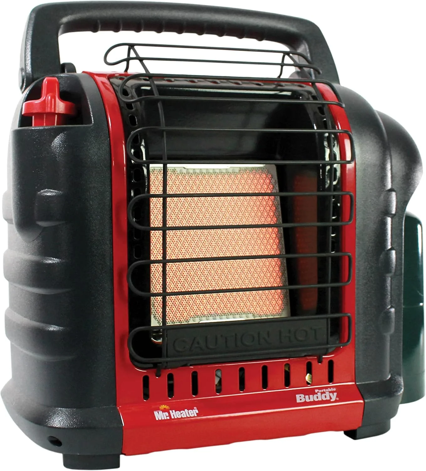 Portable Propane Radiant Heater, 4,000-9,000 BTU, for campers, workshops, patios, and more