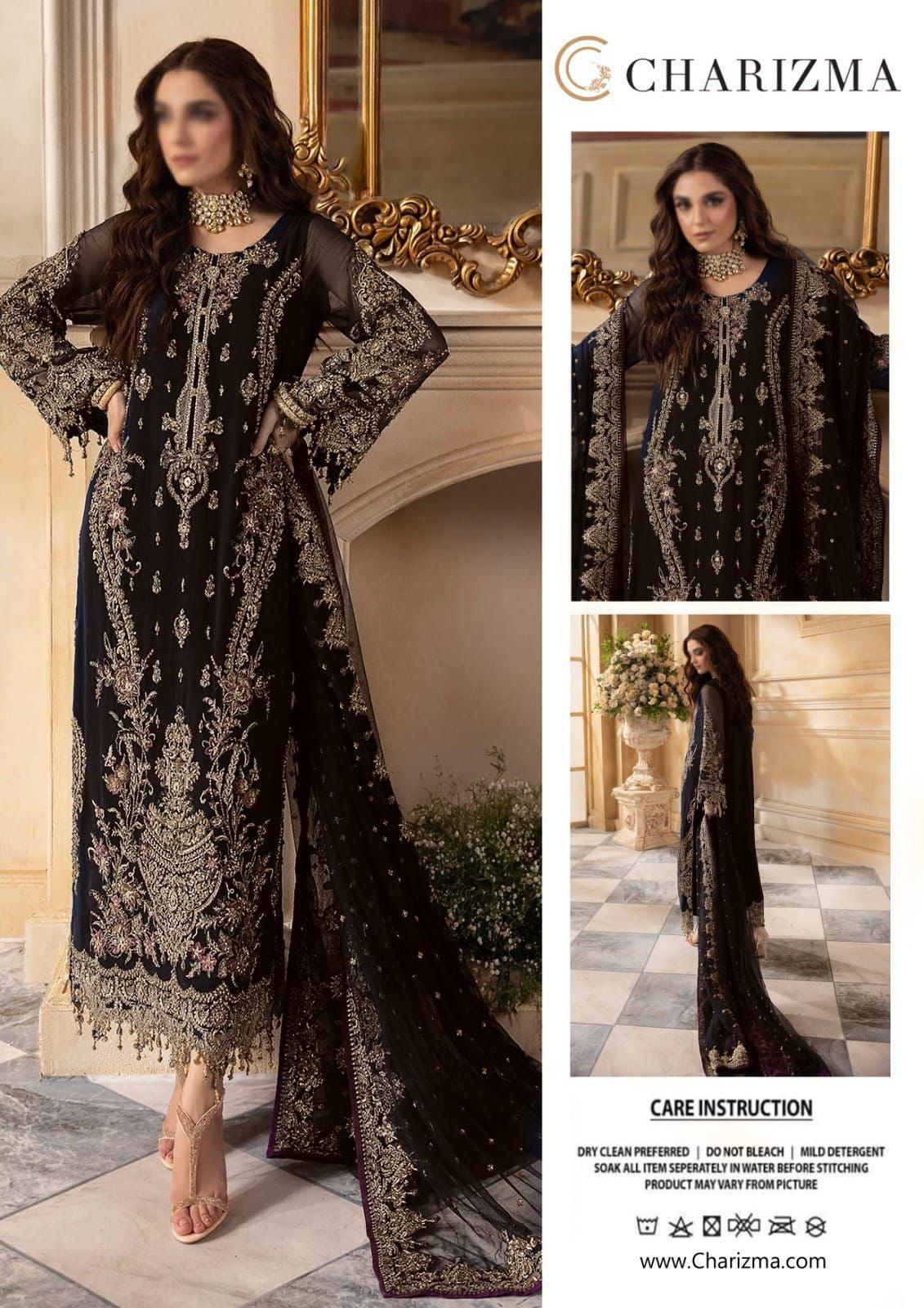 Charizma Chiffon Suit