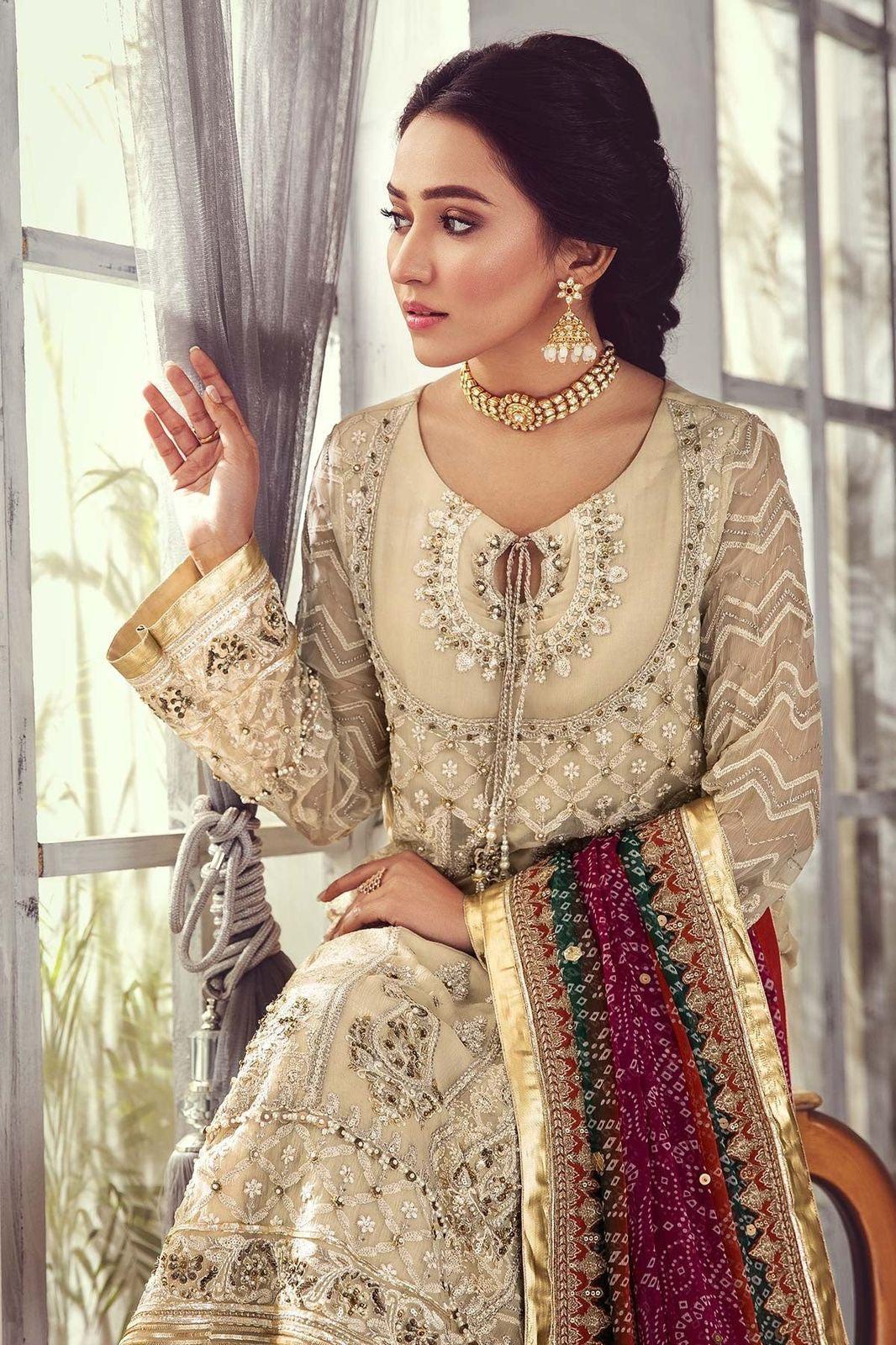 Charizma Chiffon Suit