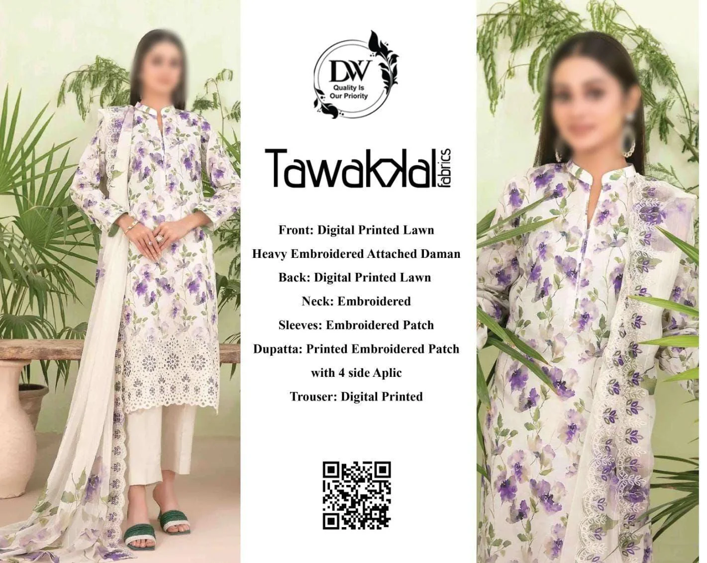 Tawakkal Lawn Suit