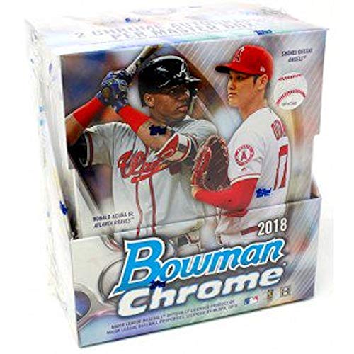 2018 Bowman Chrome Baseball Sealed Hobby Box