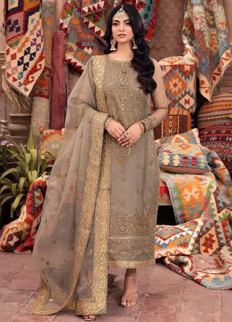Asim Jofa Organza Suit