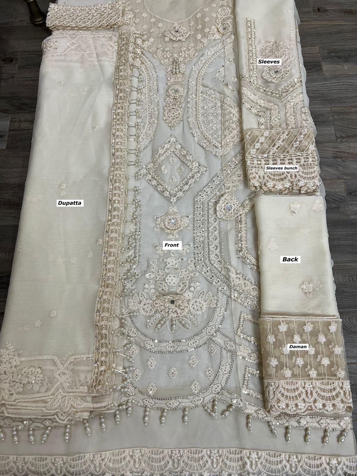 Maria B Chiffon Suit