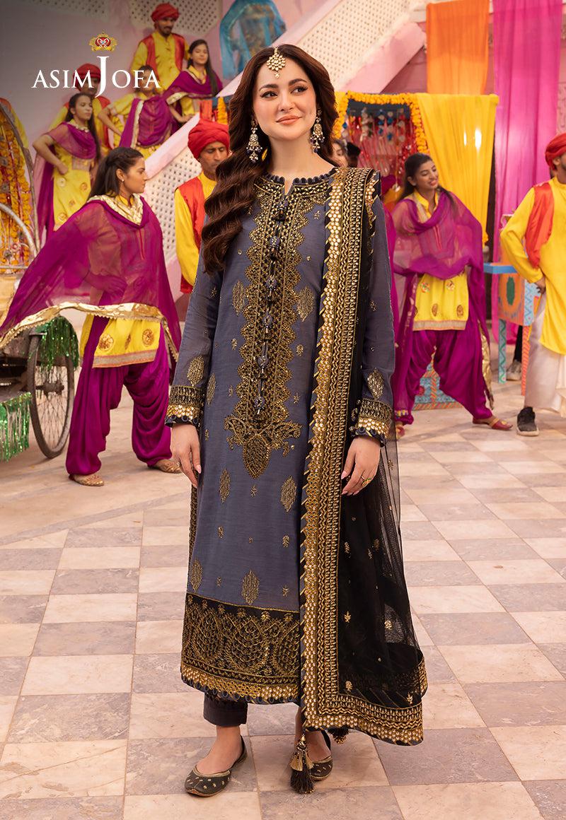 Asim Jofa Chiffon Suit