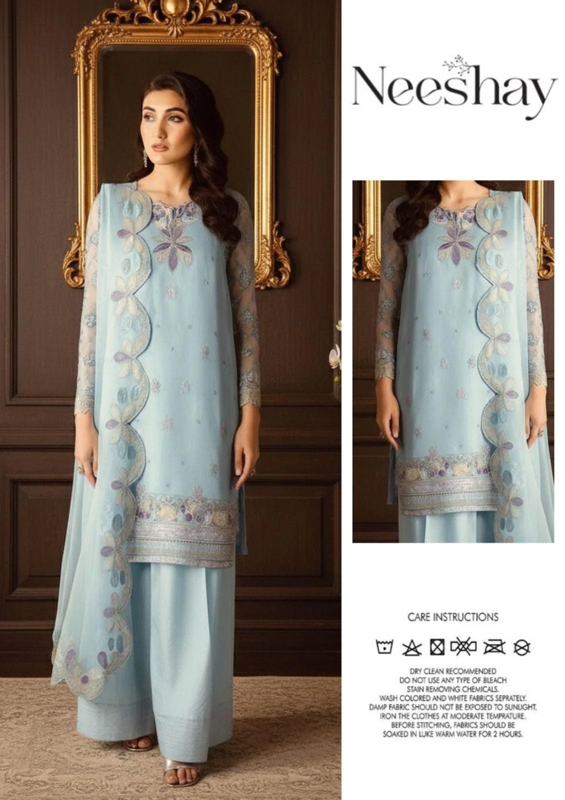 Neeshay Chiffon Suit